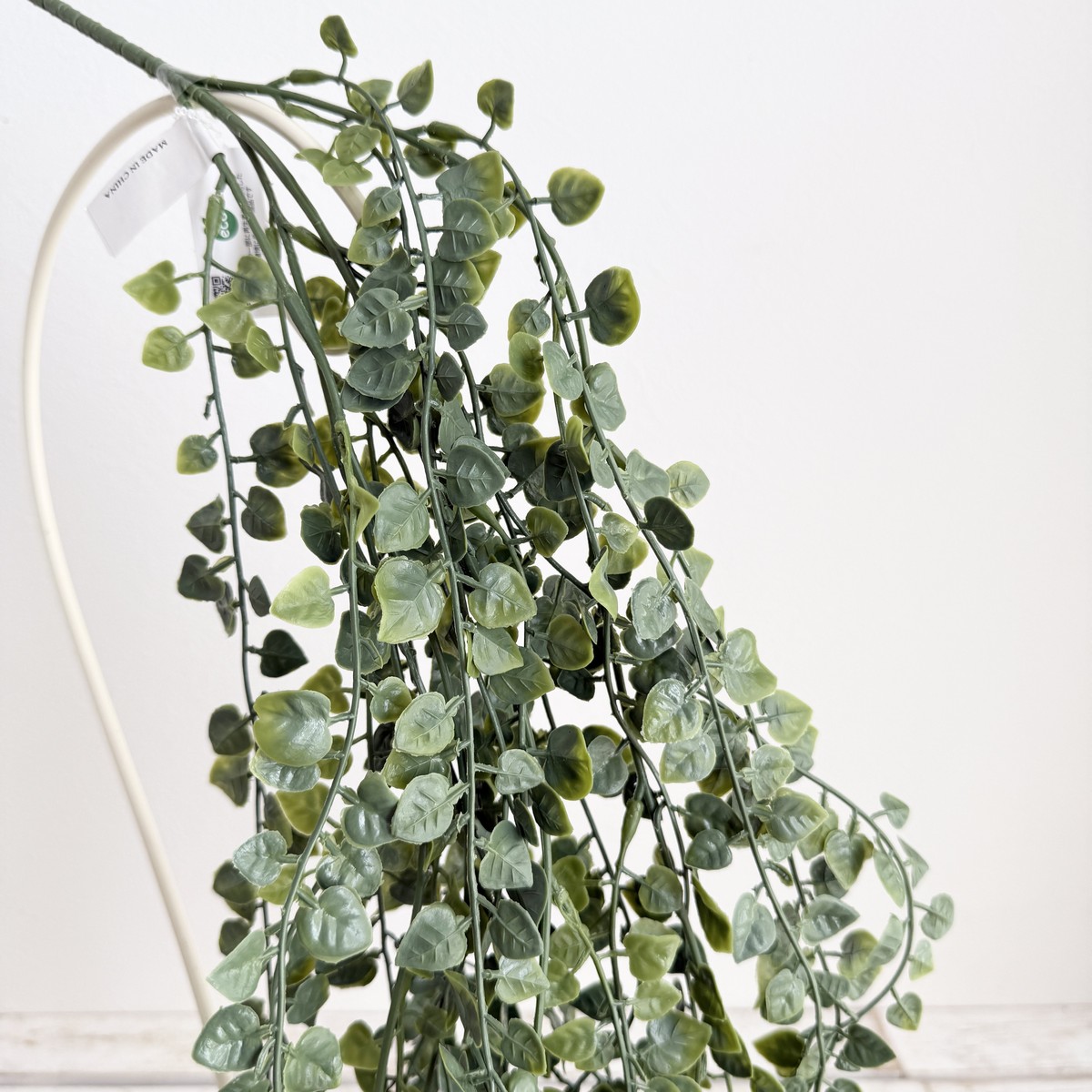 即日★【造花】ビダヤコム/Planeco ハートカズラバイン グリーン/VR24009-024G