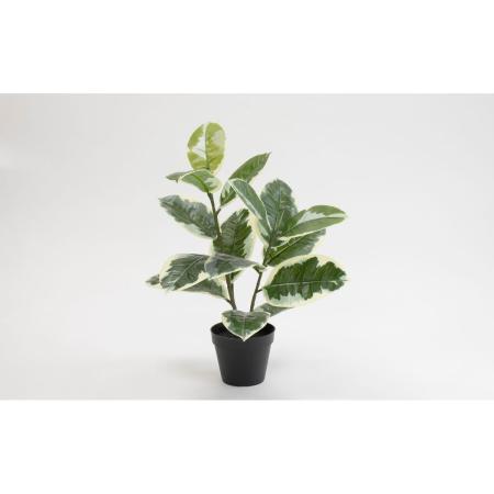 特価◎【直送】【人工観葉植物】ビダヤコム/Planeco ラバーポット/ホワイト/VR24049-185G/W ※返品代引キャンセル不可