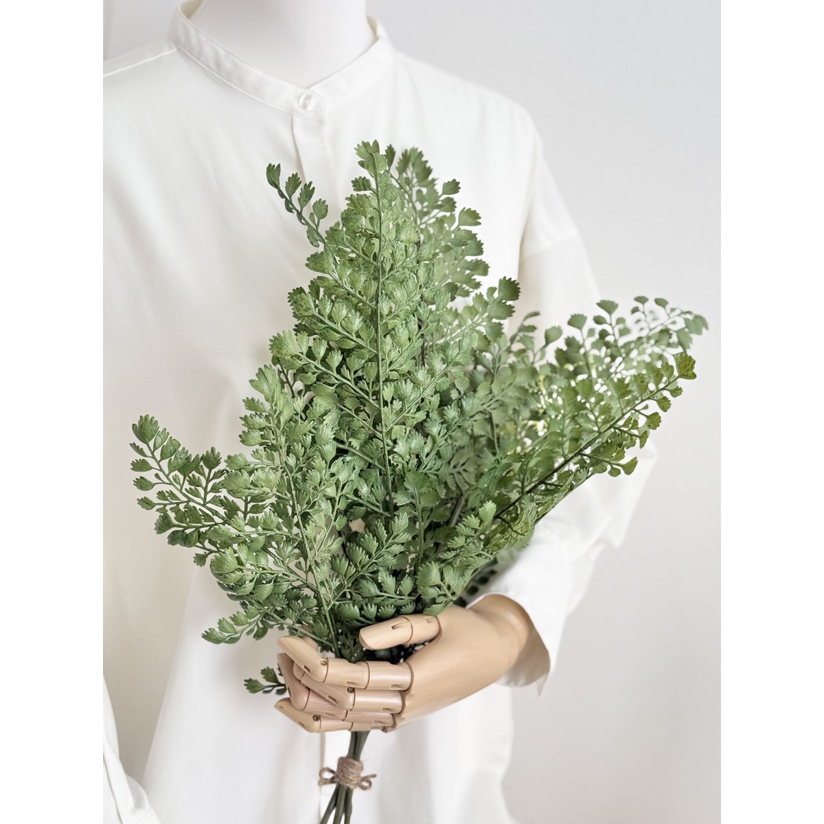 即日★【造花】ビダヤコム/Planeco アジアンタムバンドル グリーン/VR24080-024G