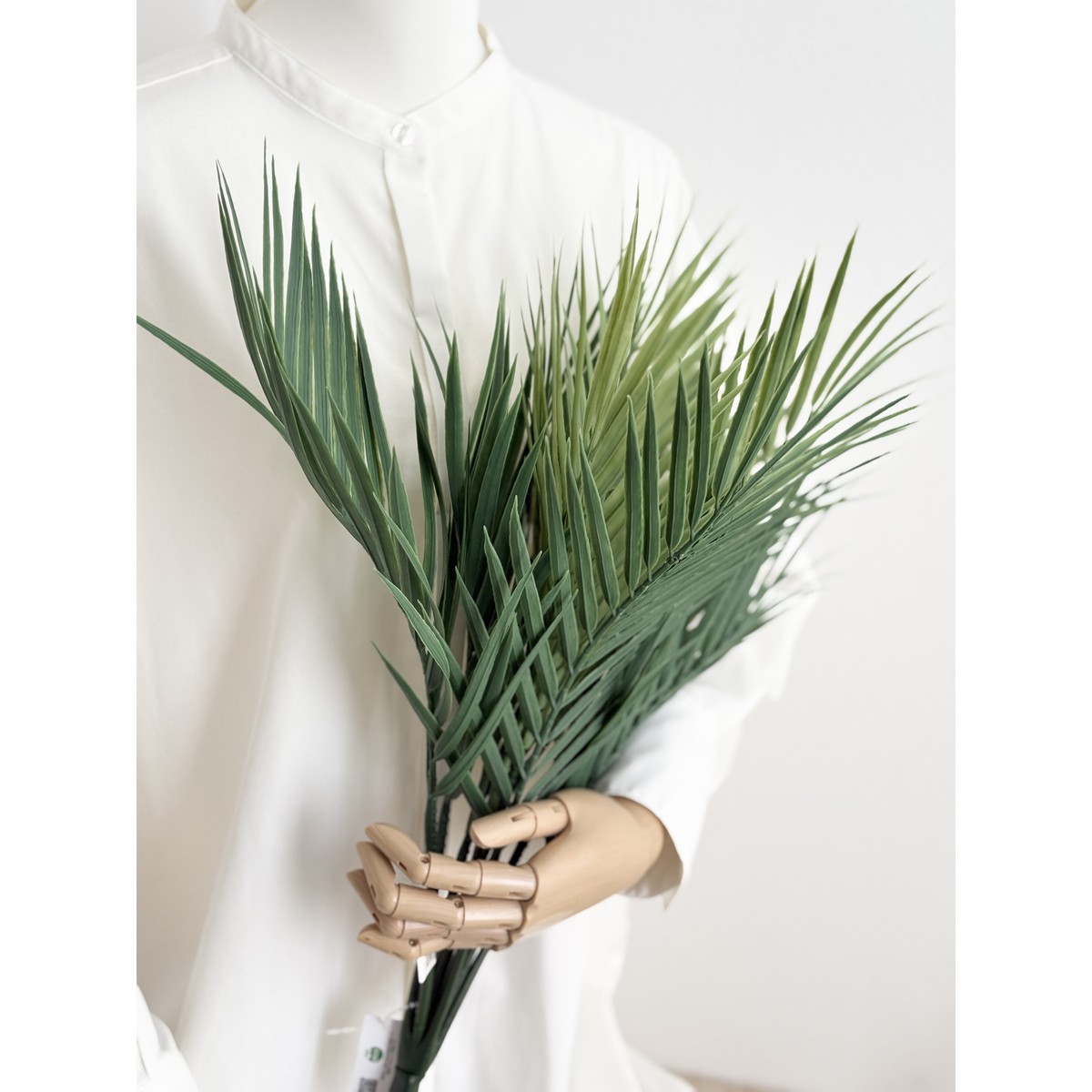 即日★【造花】ビダヤコム/Planeco アレカパームブッシュ グリーン/VR25075-024G