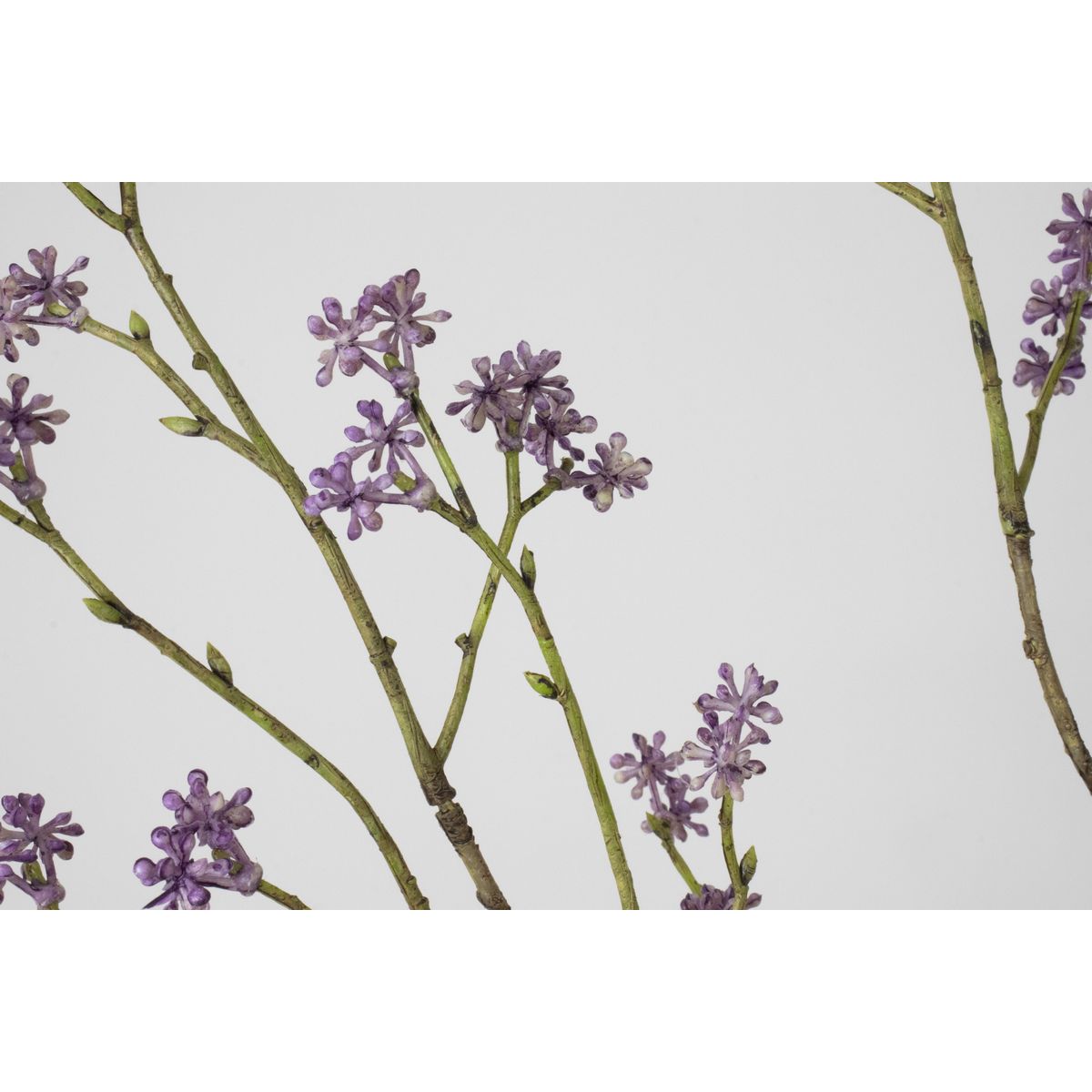 特価◎【造花】ビダヤコム/フラワードットブランチ パープル/V26075-017PP