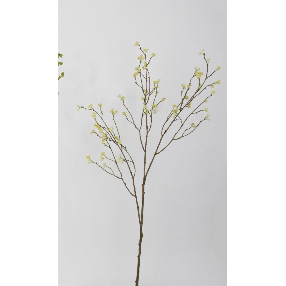 特価◎【造花】ビダヤコム/フラワードットブランチ クリーム/V26075-037C