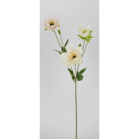 【造花】ビダヤコム/秋明菊 クリーム/ピンク/V26055-130C/P