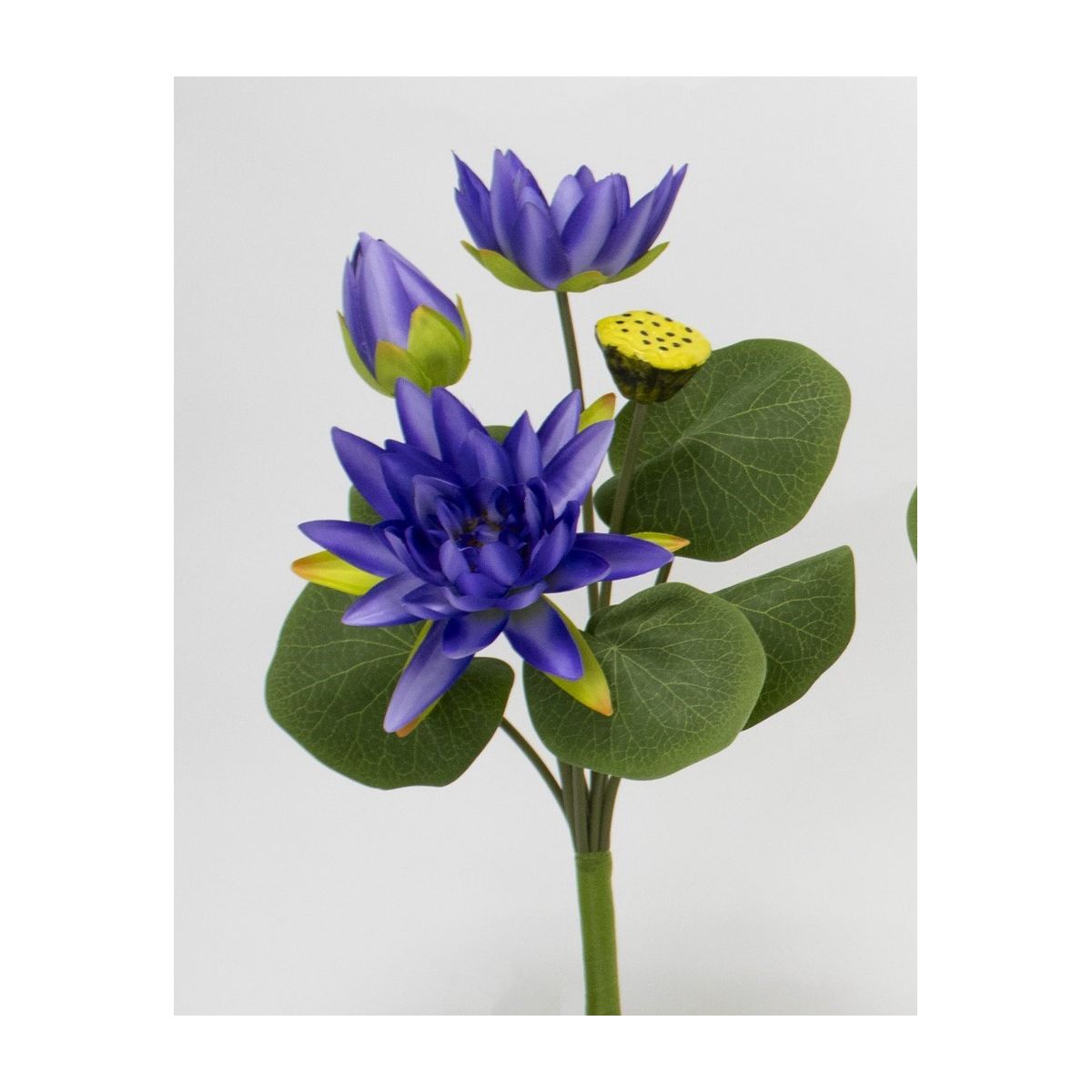 【造花】ビダヤコム/ロータスブッシュ パープル/V26021-017PP