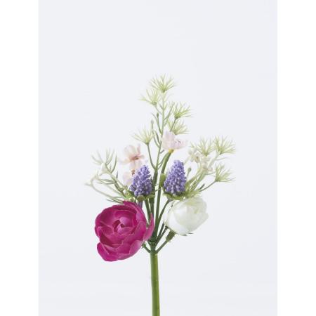 特価◎【造花】ビダヤコム/ミニラナンアレンジ ビューティ/FD4225-016BTY