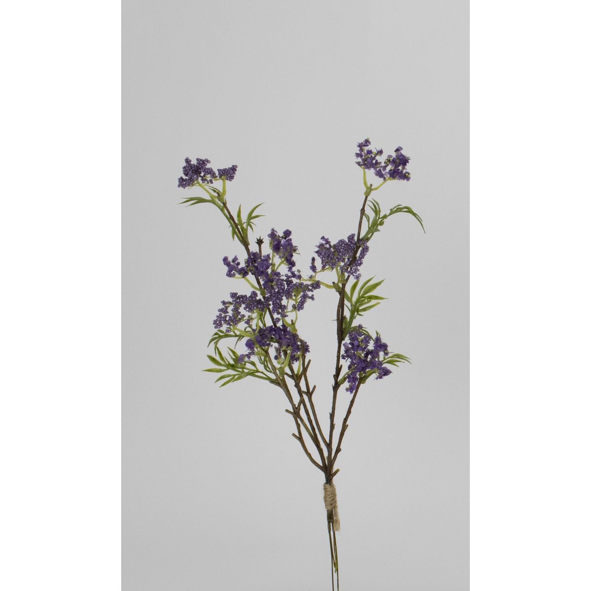 【造花】ビダヤコム/ナツユキソウバンドル(2本/束) パープル/V26029-017PP