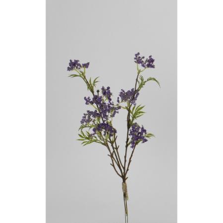 【造花】ビダヤコム/ナツユキソウバンドル(2本/束) パープル/V26029-017PP