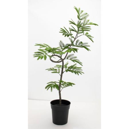 【人工観葉植物】ビダヤコム/Planeco スパイラルエバーフレッシュポット(M)/VR24053-024G