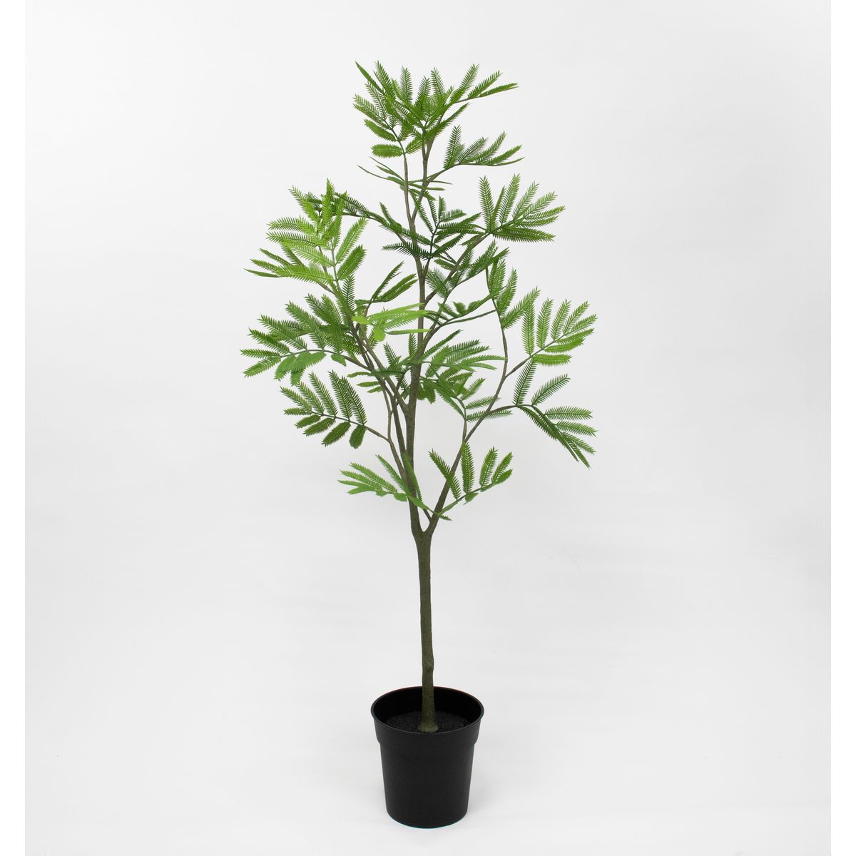 【人工観葉植物】ビダヤコム/Planeco エバーフレッシュポット グリーン/VR26002-024G