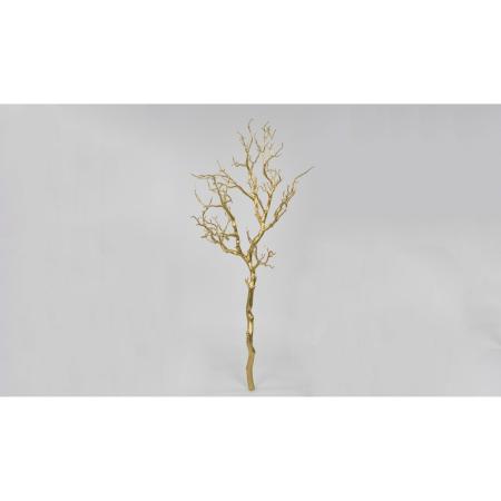 特価◎【造花】ビダヤコム/ゴールドブランチ GD ゴールド/V26165-018