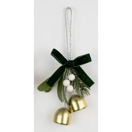 特価◎ビダヤコム/クリスマスベルオーナメント G グリーン/V26130-024