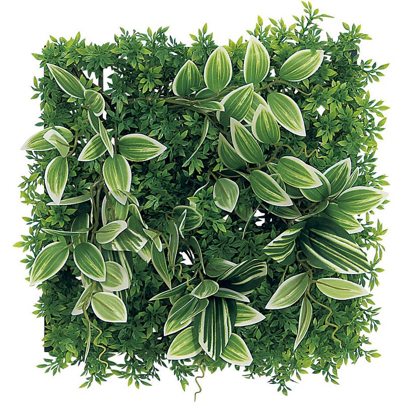 【直送】【人工観葉植物】ベルク/マグネットグリーン(マットパネル)/GR1241 ※返品・代引・キャンセル不可・個人宅配送不可