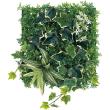 【直送】【人工観葉植物】ベルク/マグネットグリーン(マットパネル)/GR1242 ※返品・代引・キャンセル不可・個人宅配送不可