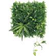 【直送】【人工観葉植物】ベルク/マグネットグリーン(マットパネル)/GR1243 ※返品・代引・キャンセル不可・個人宅配送不可