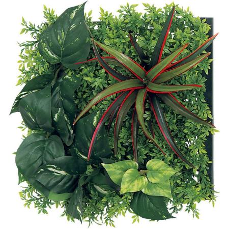 特価◎【直送】【人工観葉植物】ベルク/マグネットグリーン(マットパネル)/GR1244 ※返品・代引・キャンセル不可・個人宅配送不可
