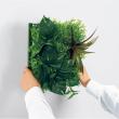 【直送】【人工観葉植物】ベルク/マグネットグリーン(マットパネル)/GR1244 ※返品・代引・キャンセル不可・個人宅配送不可