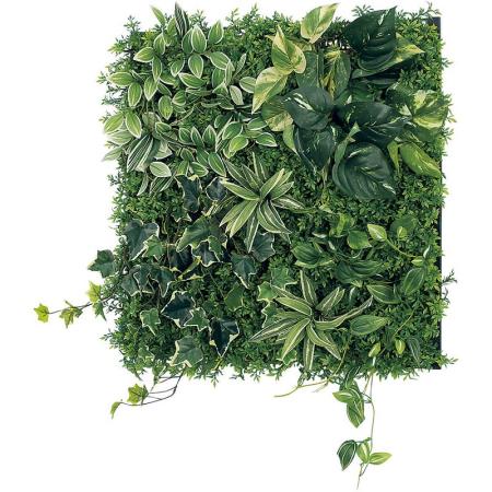 【直送】【人工観葉植物】ベルク/マグネットグリーン(マットパネル)/GR1247 ※返品・代引・キャンセル不可・個人宅配送不可