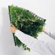 【直送】【人工観葉植物】ベルク/マグネットグリーン(マットパネル)/GR1247 ※返品・代引・キャンセル不可・個人宅配送不可