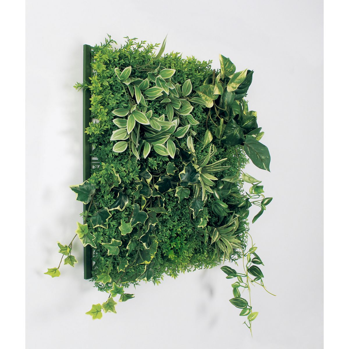 【直送】【人工観葉植物】ベルク/マグネットグリーン(マットパネル)/GR1247 ※返品・代引・キャンセル不可・個人宅配送不可