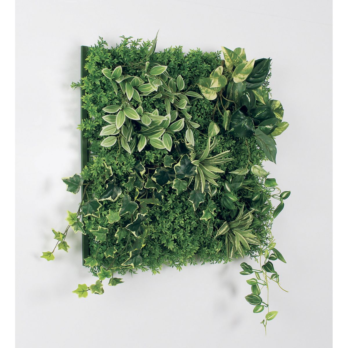 【直送】【人工観葉植物】ベルク/マグネットグリーン(マットパネル)/GR1247 ※返品・代引・キャンセル不可・個人宅配送不可
