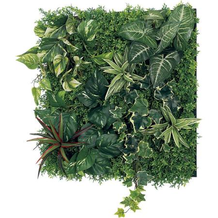 【直送】【人工観葉植物】ベルク/マグネットグリーン(マットパネル)/GR1248 ※返品・代引・キャンセル不可・個人宅配送不可