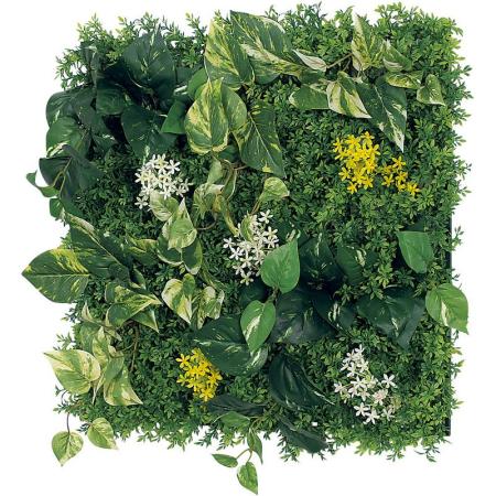 【直送】【人工観葉植物】ベルク/マグネットグリーン(マットパネル)/GR1250 ※返品・代引・キャンセル不可・個人宅配送不可