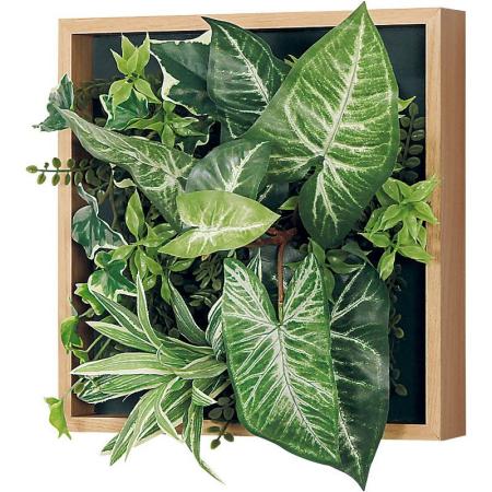 特価◎【直送】【人工観葉植物】ベルク/マグネットグリーン(木目) ナチュラル/GR1251 ※返品・代引・キャンセル不可・個人宅配送不可