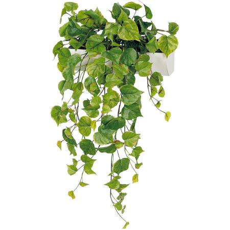 【直送】【人工観葉植物】ベルク/マグネットグリーン(ポット) 白/GR4489 ※返品・代引・キャンセル不可・個人宅配送不可