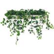 【直送】【人工観葉植物】ベルク/マグネットグリーン(ポット) 白/GR4494 ※返品・代引・キャンセル不可・個人宅配送不可