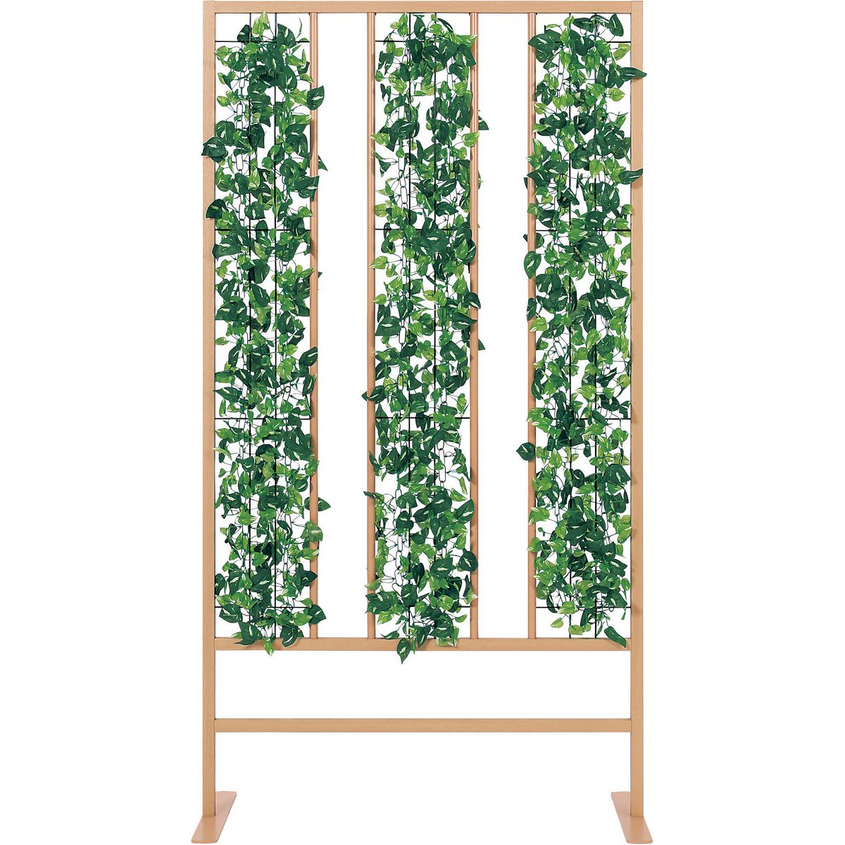【直送】【人工観葉植物】ベルク/パネルパーテーション ナチュラル/GR2001 ※返品・代引・キャンセル不可・個人宅配送不可