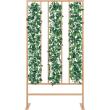 【直送】【人工観葉植物】ベルク/パネルパーテーション ナチュラル/GR2001 ※返品・代引・キャンセル不可・個人宅配送不可