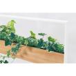 【直送】【人工観葉植物】ベルク/パネルパーテーション 白/GR2004 ※返品・代引・キャンセル不可・個人宅配送不可