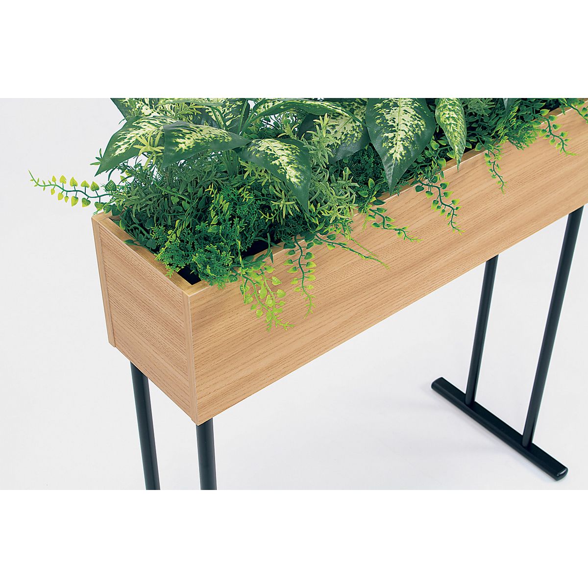 【直送】【人工観葉植物】ベルク/デザインパーテーション ナチュラル/GR2005 ※返品・代引・キャンセル不可・個人宅配送不可