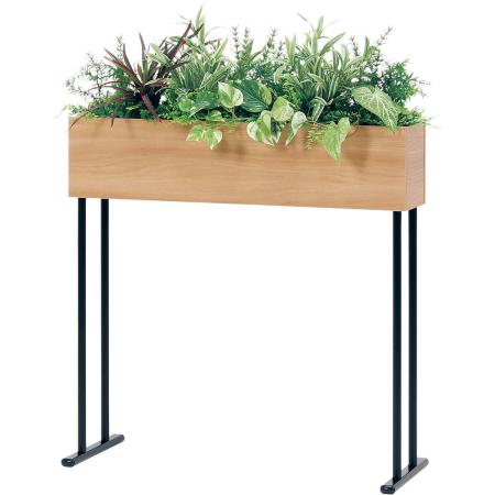 【直送】【人工観葉植物】ベルク/デザインパーテーション ナチュラル/GR2006 ※返品・代引・キャンセル不可・個人宅配送不可