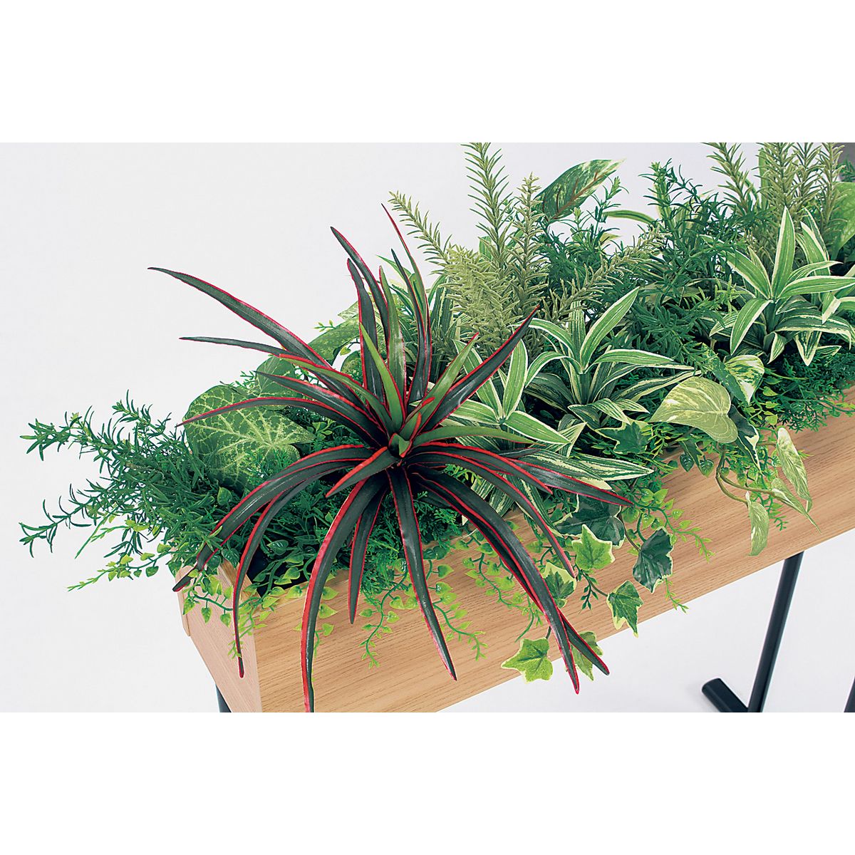 【直送】【人工観葉植物】ベルク/デザインパーテーション ナチュラル/GR2006 ※返品・代引・キャンセル不可・個人宅配送不可