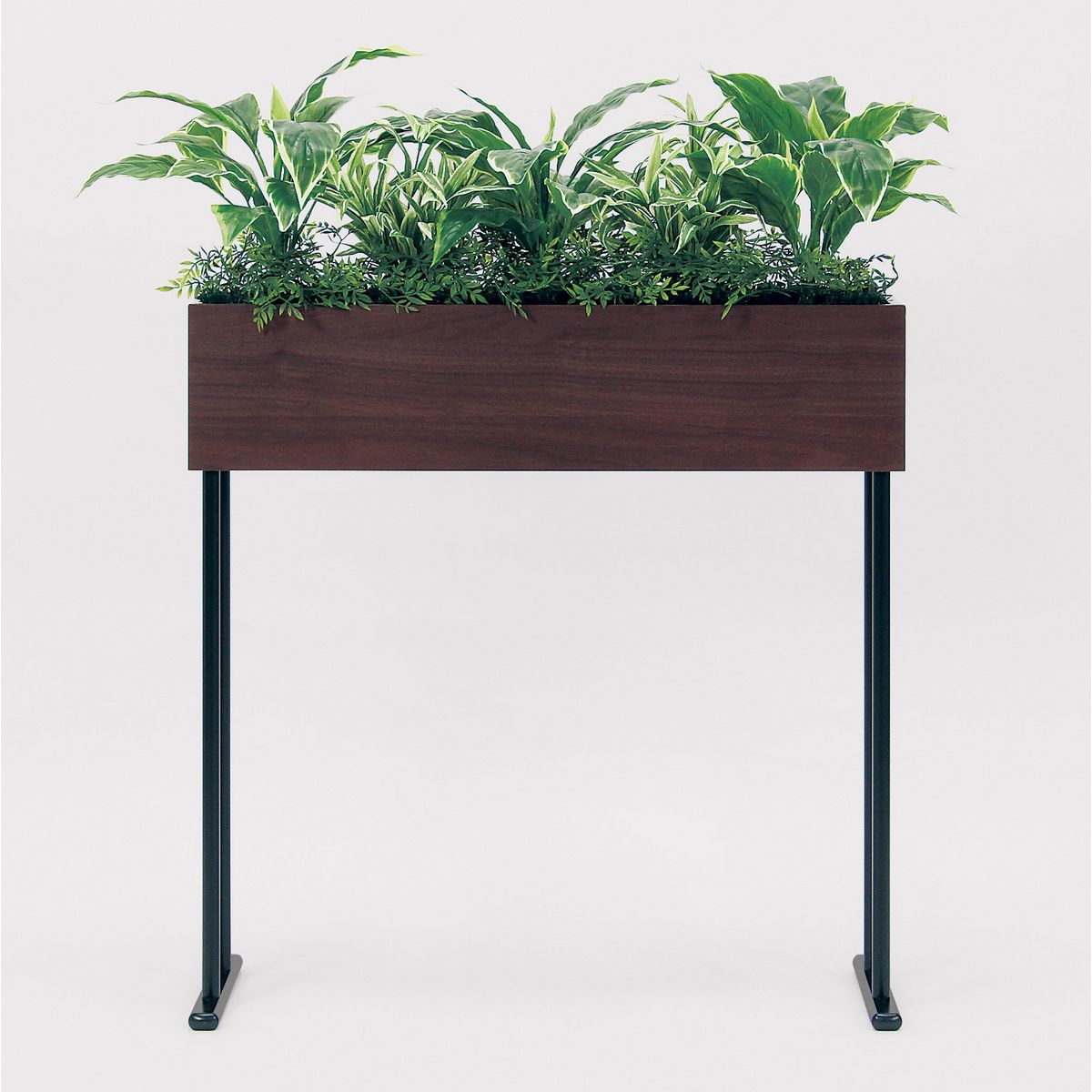 【直送】【人工観葉植物】ベルク/デザインパーテーション セピア/GR2008 ※返品・代引・キャンセル不可・個人宅配送不可