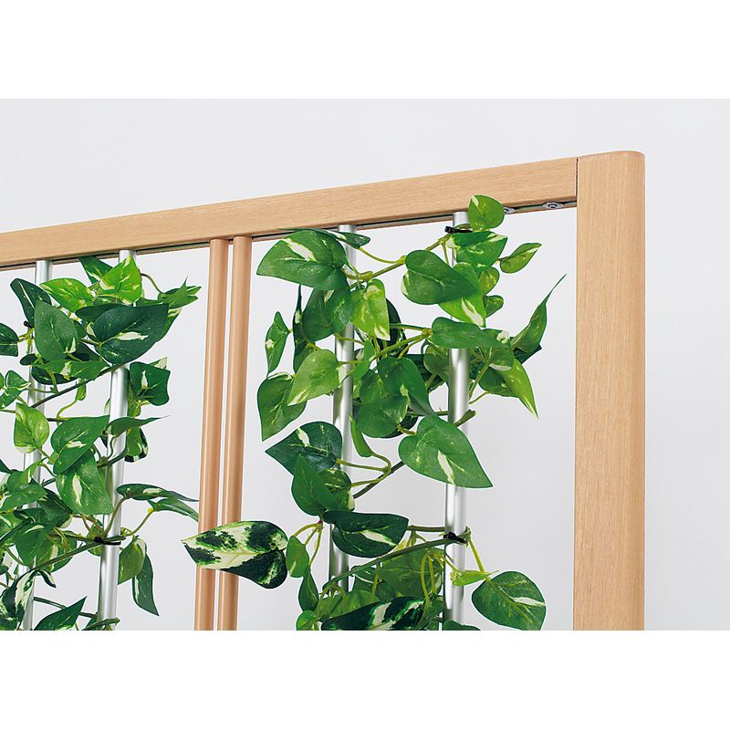 【直送】【人工観葉植物】ベルク/パネルパーテーション ナチュラル/GR2013 ※返品・代引・キャンセル不可・個人宅配送不可