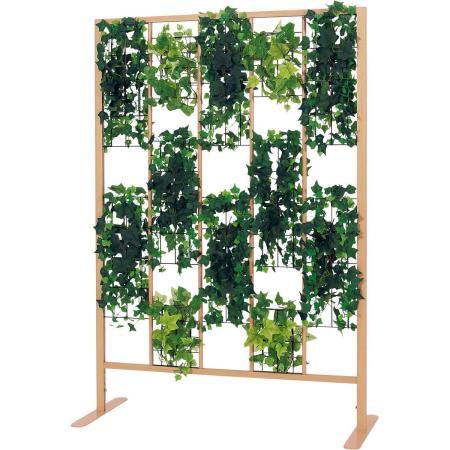 【直送】【人工観葉植物】ベルク/パネルパーテーション ナチュラル/GR2015 ※返品・代引・キャンセル不可・個人宅配送不可