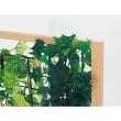 【直送】【人工観葉植物】ベルク/パネルパーテーション ナチュラル/GR2015 ※返品・代引・キャンセル不可・個人宅配送不可