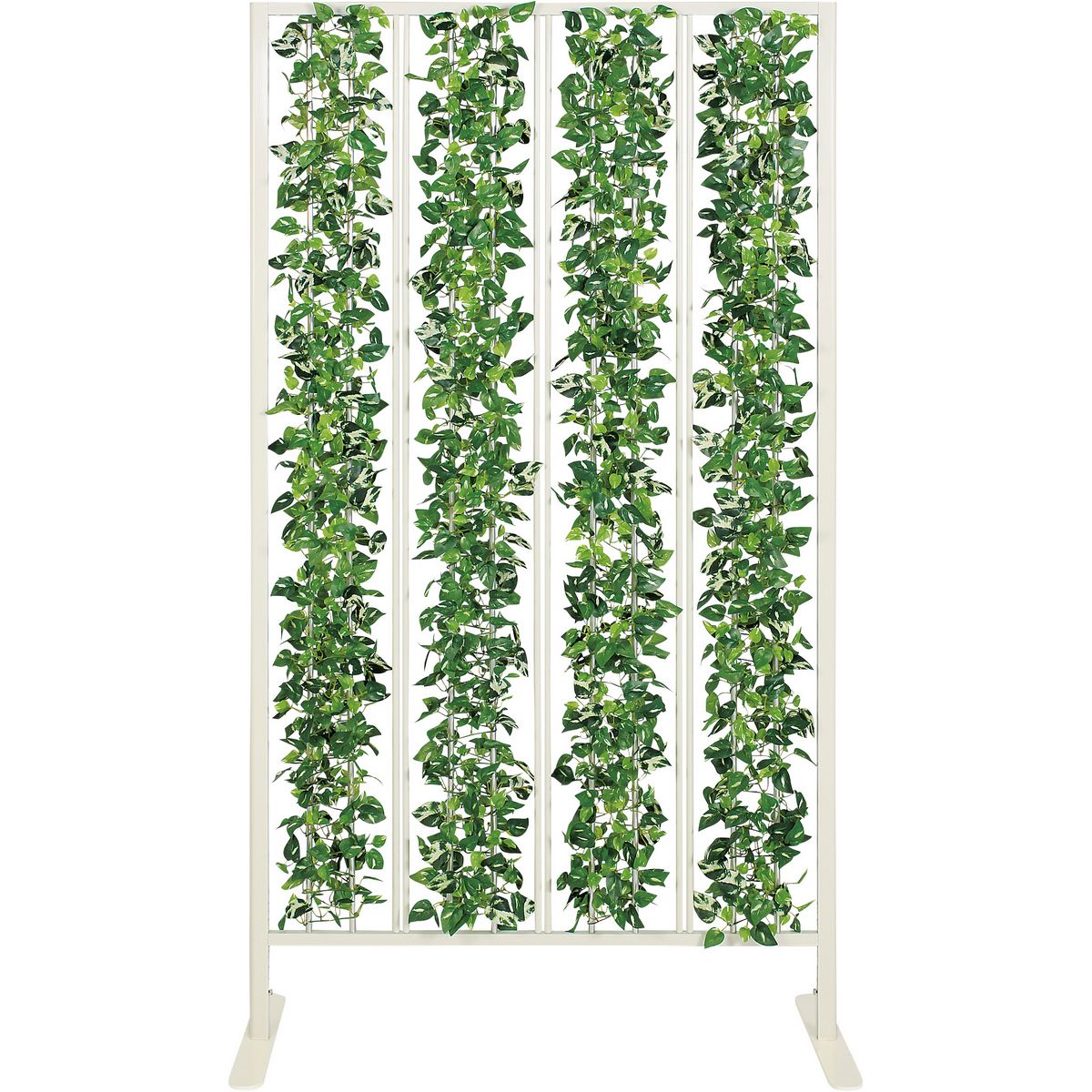 【直送】【人工観葉植物】ベルク/パネルパーテーション 白/GR2273 ※返品・代引・キャンセル不可・個人宅配送不可