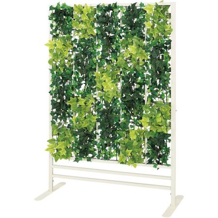 【直送】【人工観葉植物】ベルク/パネルパーテーション 白/GR2274 ※返品・代引・キャンセル不可・個人宅配送不可