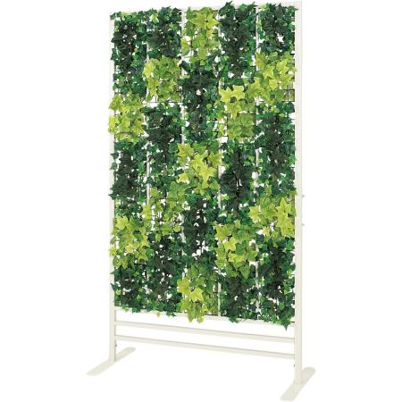 【直送】【人工観葉植物】ベルク/パネルパーテーション 白/GR2275 ※返品・代引・キャンセル不可・個人宅配送不可