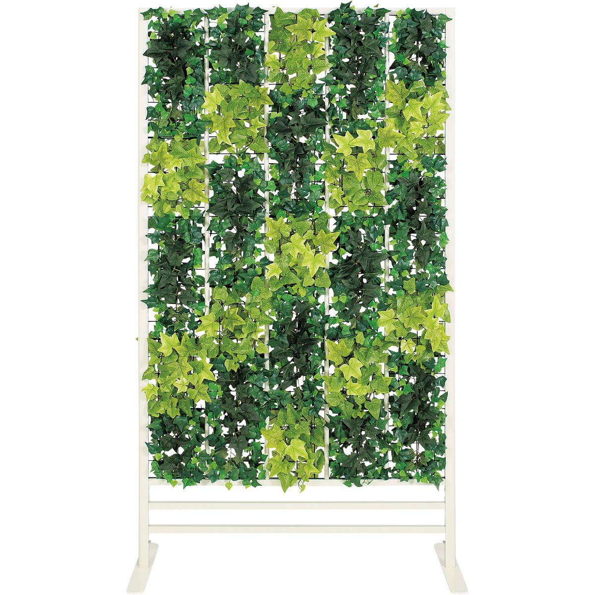 【直送】【人工観葉植物】ベルク/パネルパーテーション 白/GR2275 ※返品・代引・キャンセル不可・個人宅配送不可
