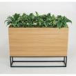 【直送】【人工観葉植物】ベルク/BOXプランター ナチュラル/GR2276 ※返品・代引・キャンセル不可・個人宅配送不可