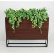 【直送】【人工観葉植物】ベルク/BOXプランター ナチュラル/GR2276 ※返品・代引・キャンセル不可・個人宅配送不可
