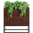 【直送】【人工観葉植物】ベルク/BOXプランター セピア/GR2278 ※返品・代引・キャンセル不可・個人宅配送不可