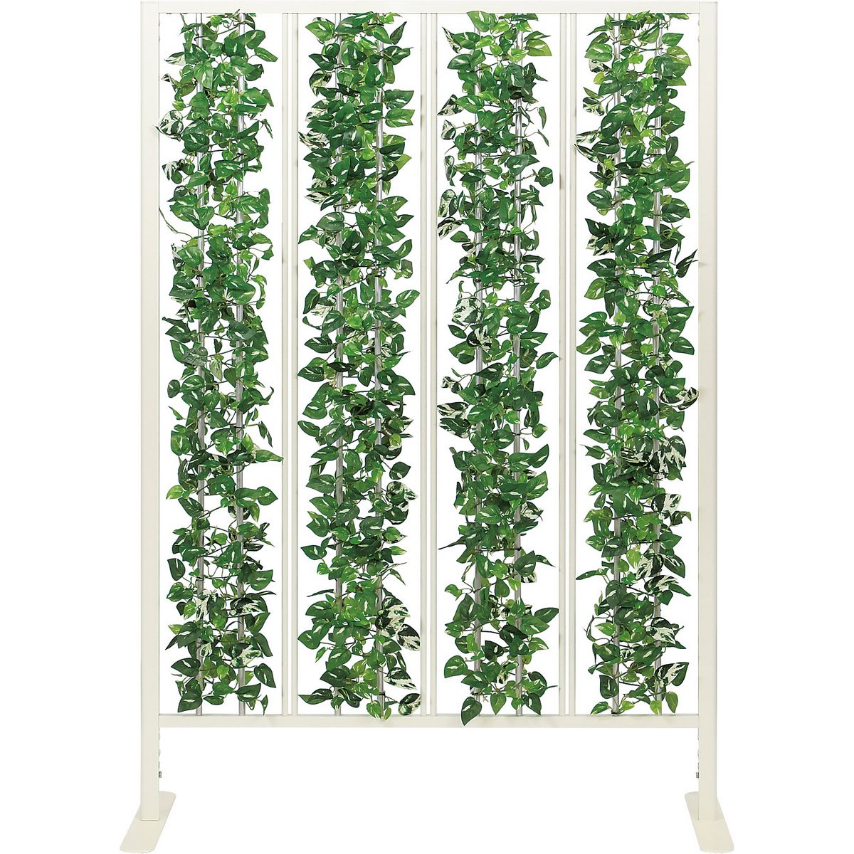【直送】【人工観葉植物】ベルク/パネルパーテーション 白/GR2431 ※返品・代引・キャンセル不可・個人宅配送不可