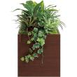 【直送】【人工観葉植物】ベルク/スタッキングプランター セピア/GR2551 ※返品・代引・キャンセル不可・個人宅配送不可