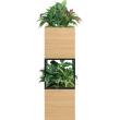【直送】【人工観葉植物】ベルク/スタッキングプランター ナチュラル/GR2555 ※返品・代引・キャンセル不可・個人宅配送不可
