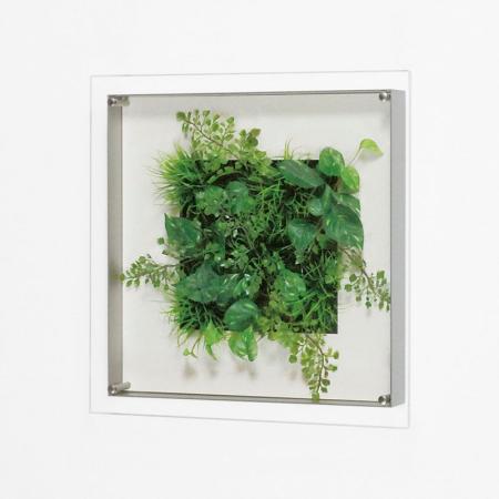 【直送】【人工観葉植物】ベルク/アートグリーン シルバー/GR3436 ※返品・代引・キャンセル不可・個人宅配送不可